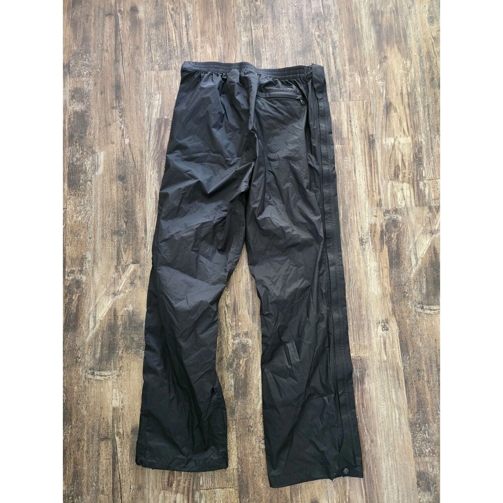 Marmot PreCip Eco Full Zip Rain Pants L Black Waterproof Outdoor - Picture 3 of 6